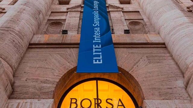 elite intesa Sanpaolo lounge entrata borsa di Milano